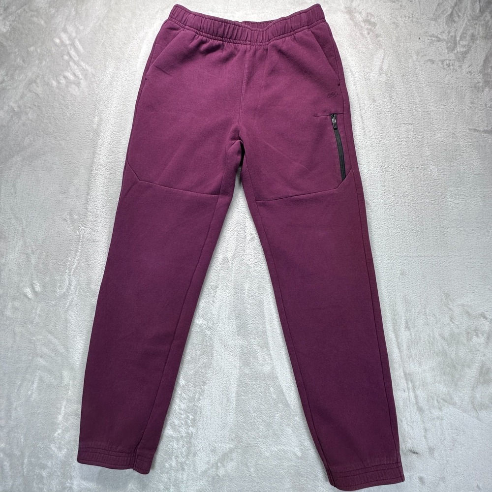 DSG‎ Boys Jogger Pants Size XL 18 Burgundy Cotton Stretch Drawstring Casual